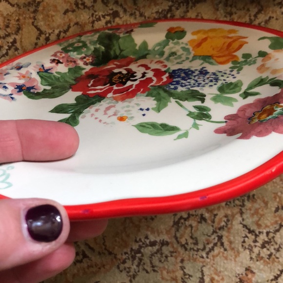 THE PIONEER WOMAN Set-of-2 “Country Garden” Stoneware Salad Dessert Plate 8.5-9” - Picture 17 of 17